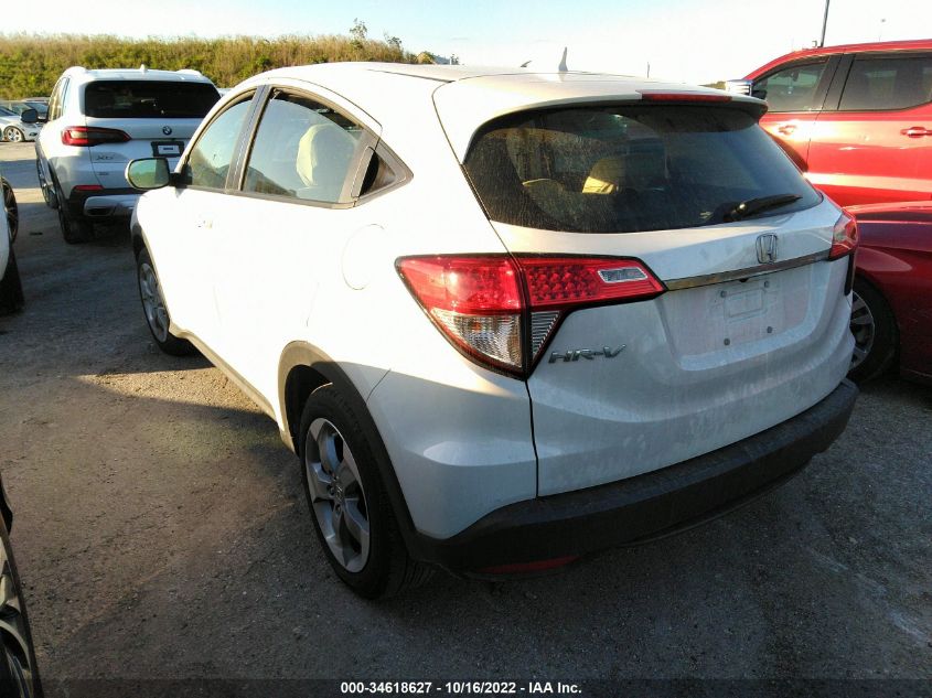 2022 HONDA HR-V LX VIN: 3CZRU5H3XNM714806