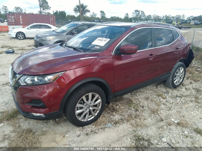 2021 NISSAN ROGUE SPORT SV VIN: JN1BJ1BV4MW321727
