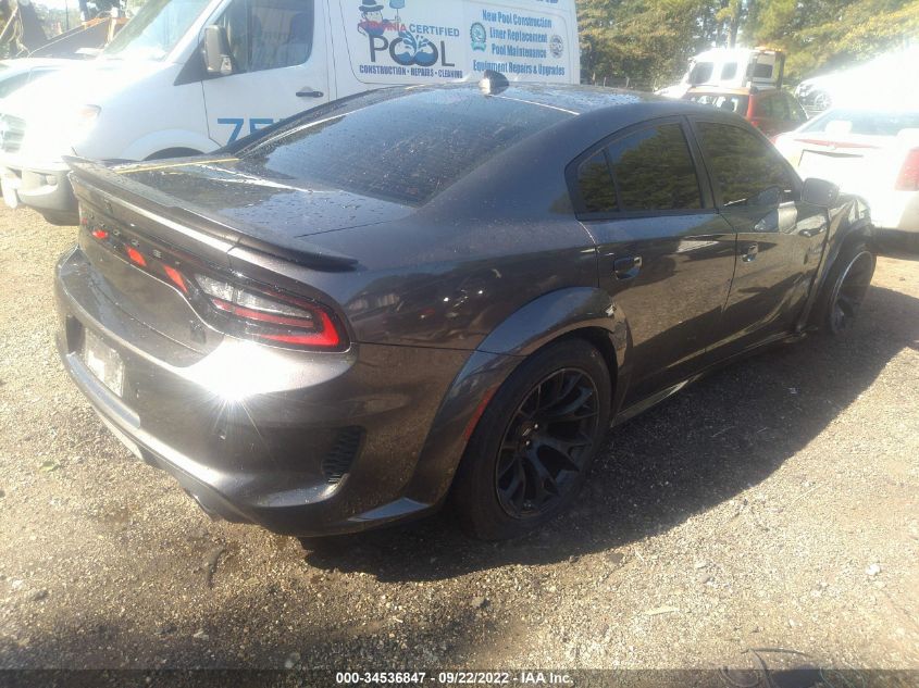 2022 DODGE CHARGER SCAT PACK WIDEBODY VIN: 2C3CDXGJ3NH121721
