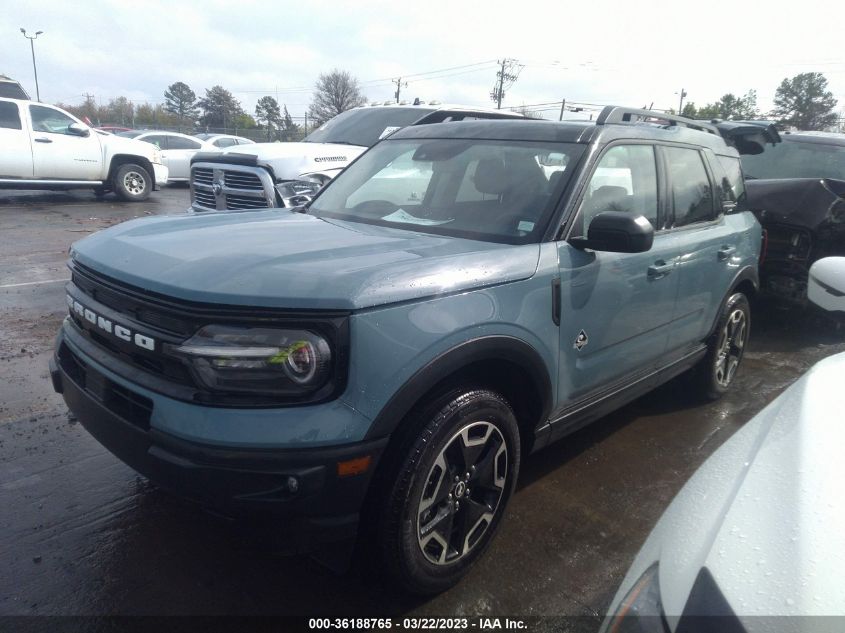 2022 FORD BRONCO SPORT OUTER BANKS VIN: 3FMCR9C61NRD26741