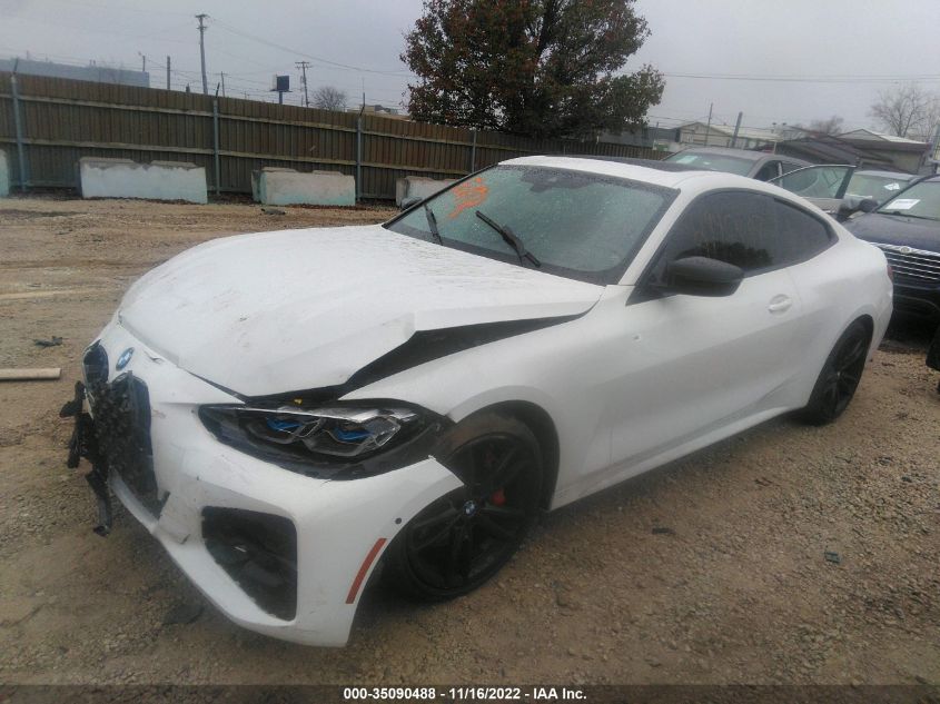 2021 BMW 4 SERIES M440I XDRIVE VIN: WBA13AR03MCF69322