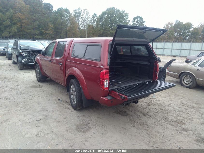 2021 NISSAN FRONTIER SV VIN: 1N6ED0EA0MN701803