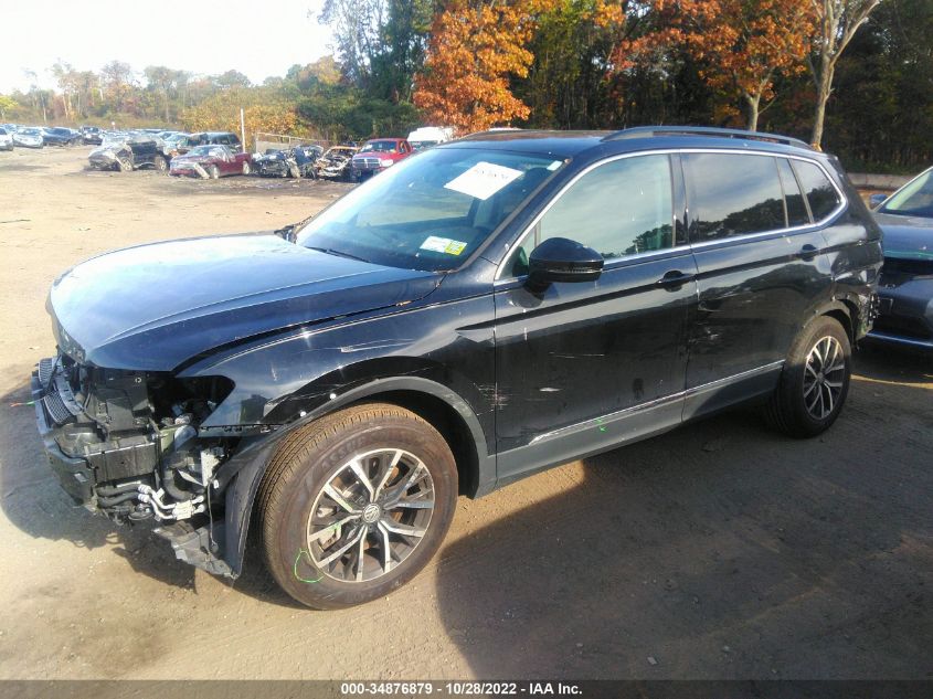 2021 VOLKSWAGEN TIGUAN SE/SE R-LINE BLACK/SEL VIN: 3VV2B7AX4MM038522