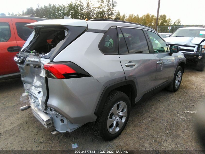 2021 TOYOTA RAV4 LE VIN: 2T3H1RFV0MC138695