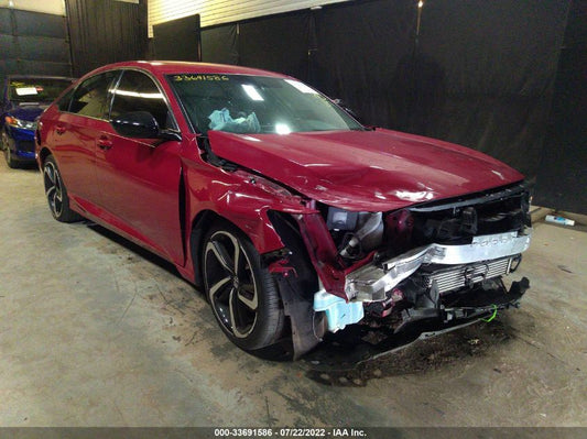 2021 HONDA ACCORD SEDAN SPORT SE VIN: 1HGCV1F44MA032188