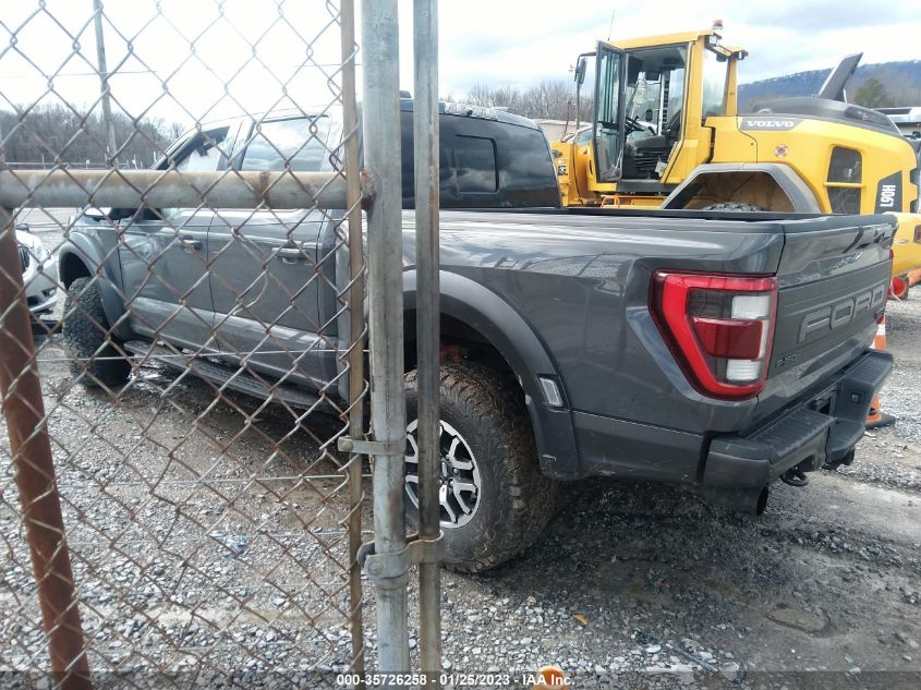 2021 FORD F-150 RAPTOR VIN: 1FTFW1RG2MFC58232