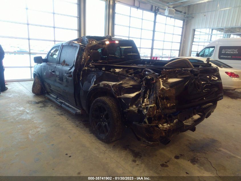 2022 RAM 1500 LARAMIE VIN: 1C6SRFJT1NN211350