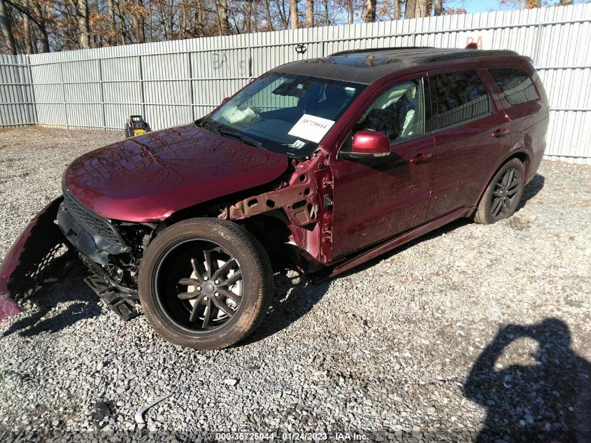 2022 DODGE DURANGO GT PLUS VIN: 1C4RDJDGXNC106728