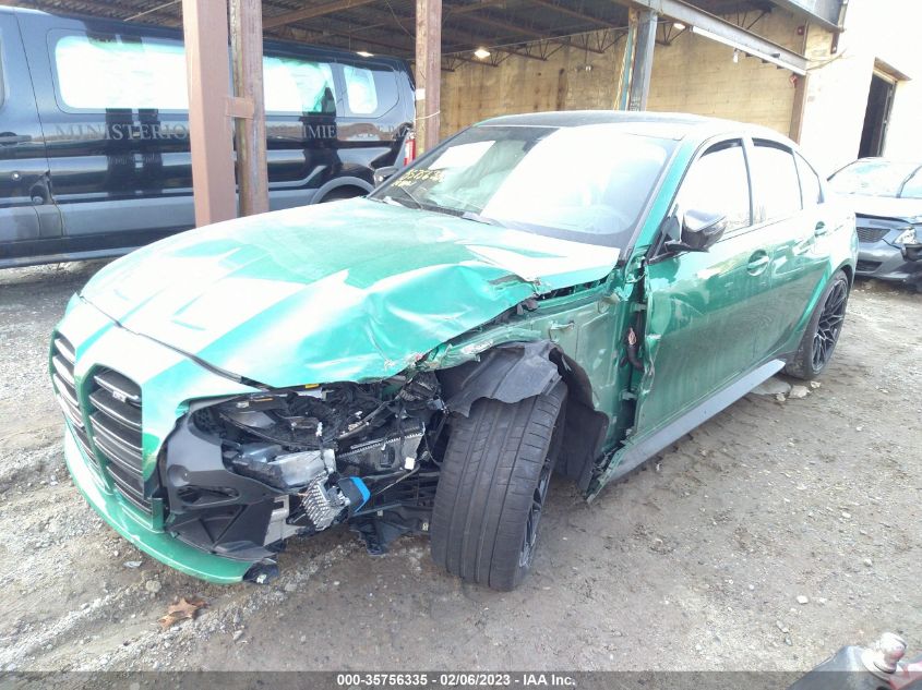 2022 BMW M3 VIN: WBS53AY09NFL74191