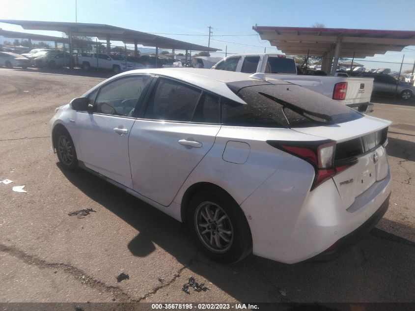 2021 TOYOTA PRIUS L VIN: JTDKAMFU7M3133057