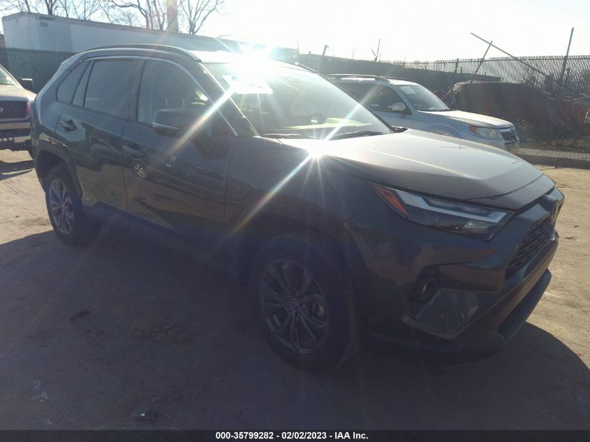 2022 TOYOTA RAV4 HYBRID XLE PREMIUM VIN: JTMB6RFV3ND074107
