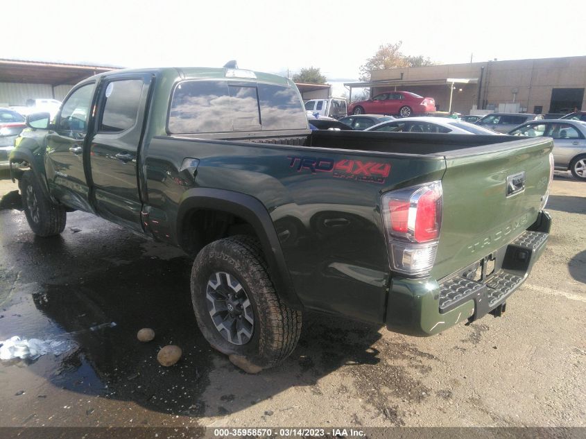 2022 TOYOTA TACOMA 4WD TRD OFF ROAD VIN: 3TMDZ5BN0NM126294