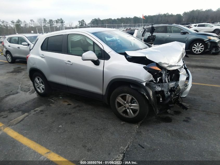 2022 CHEVROLET TRAX LS VIN: KL7CJKSM3NB544393