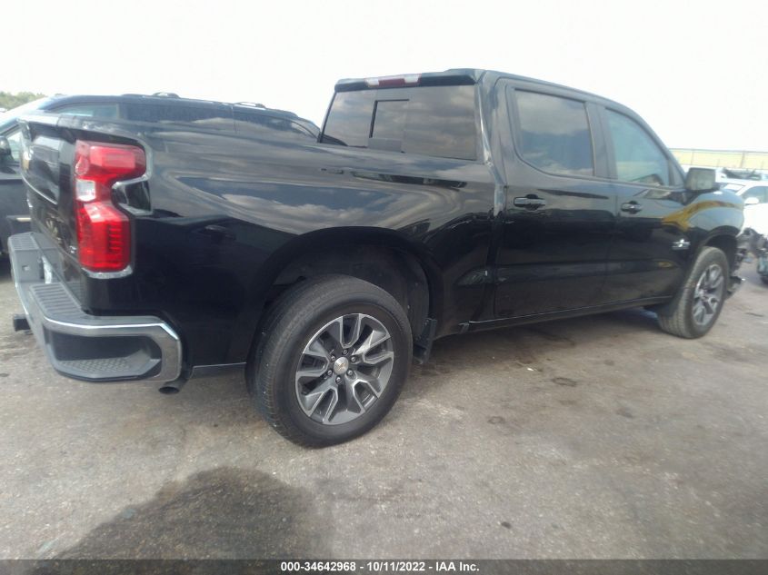 2021 CHEVROLET SILVERADO 1500 LT VIN: 3GCPWCED5MG364720