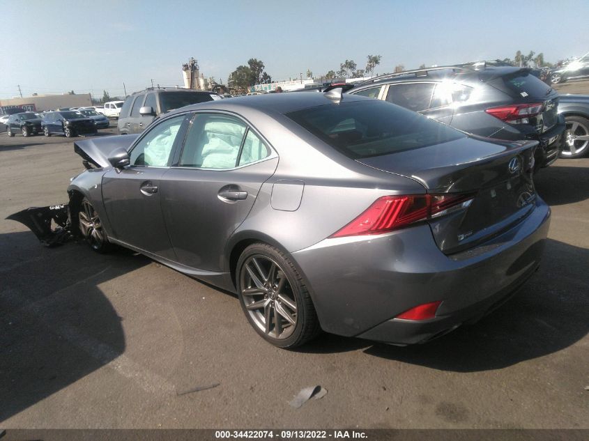 2020 LEXUS IS IS 350 F SPORT VIN: JTHGZ1E24L5018074