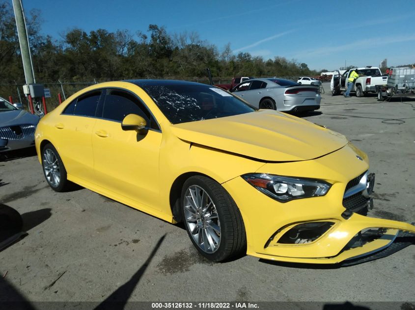 2020 MERCEDES-BENZ CLA CLA 250 VIN: WDD5J4GB8LN070098