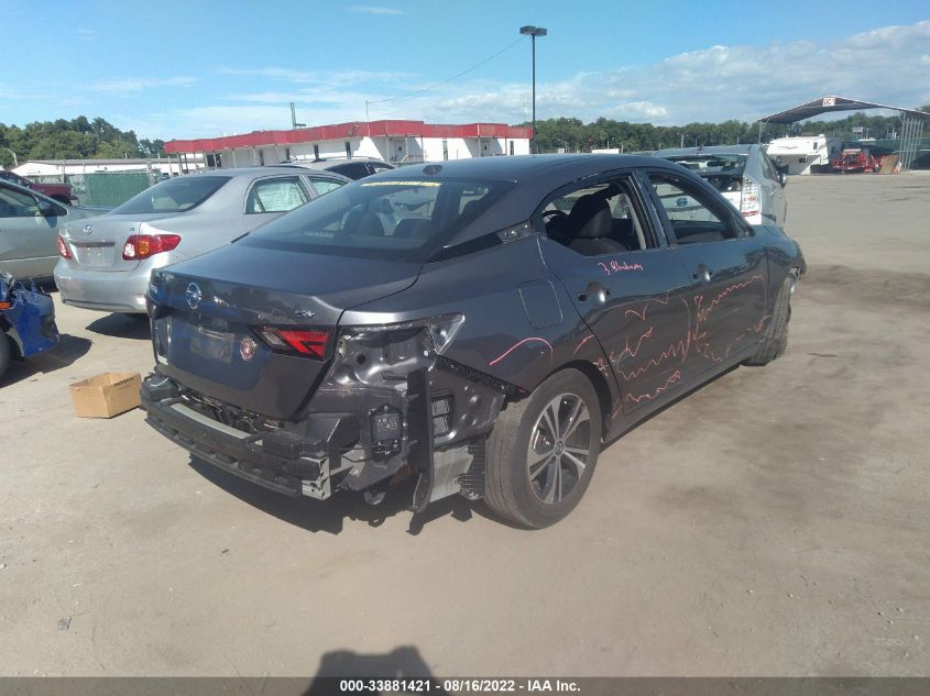 2020 NISSAN SENTRA SV VIN: 3N1AB8CV5LY296862