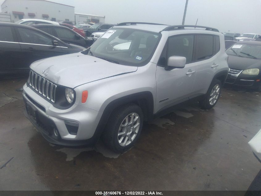2020 JEEP RENEGADE LATITUDE VIN: ZACNJABB3LPL43789