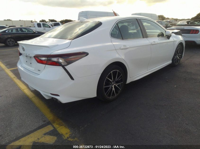 2021 TOYOTA CAMRY SE VIN: 4T1G11AK4MU411221