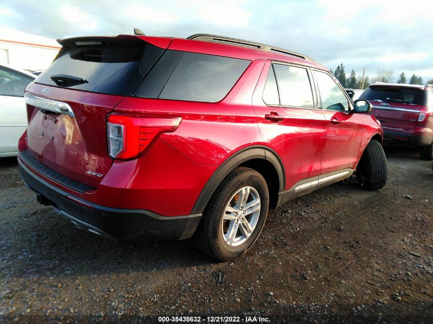 2021 FORD EXPLORER XLT VIN: 1FMSK8DH5MGC49033