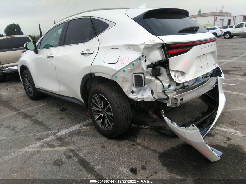 2022 LEXUS NX NX 350 VIN: JTJAGCEZ8N2003116