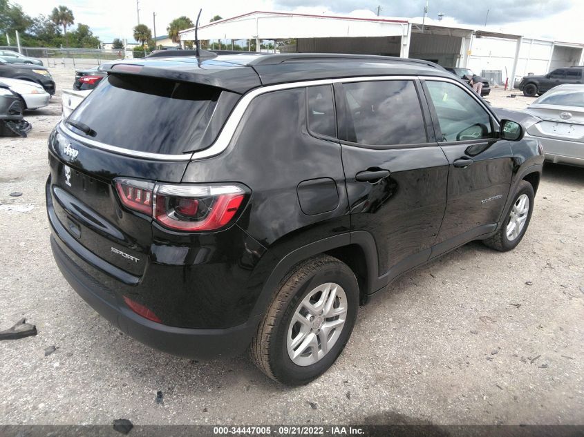 2021 JEEP COMPASS SPORT VIN: 3C4NJCAB9MT508531