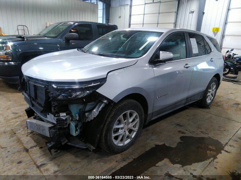 2022 CHEVROLET EQUINOX LT VIN: 3GNAXTEVXNL134909