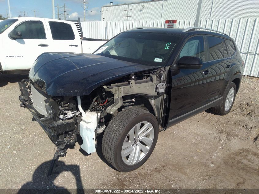 2021 VOLKSWAGEN ATLAS 3.6L V6 SEL VIN: 1V2ER2CA8MC587160