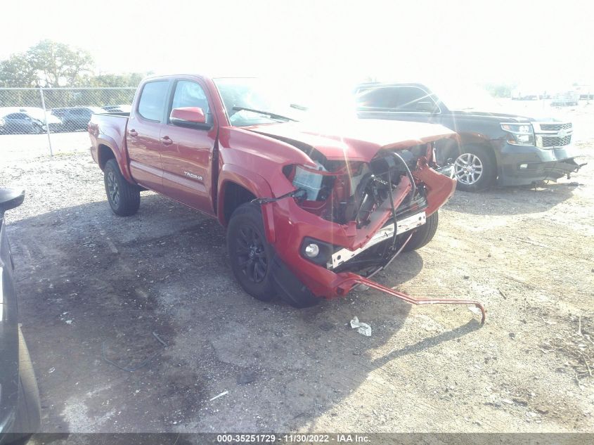 2022 TOYOTA TACOMA 4WD SR/SR5/TRD SPORT VIN: 3TMCZ5AN5NM517423