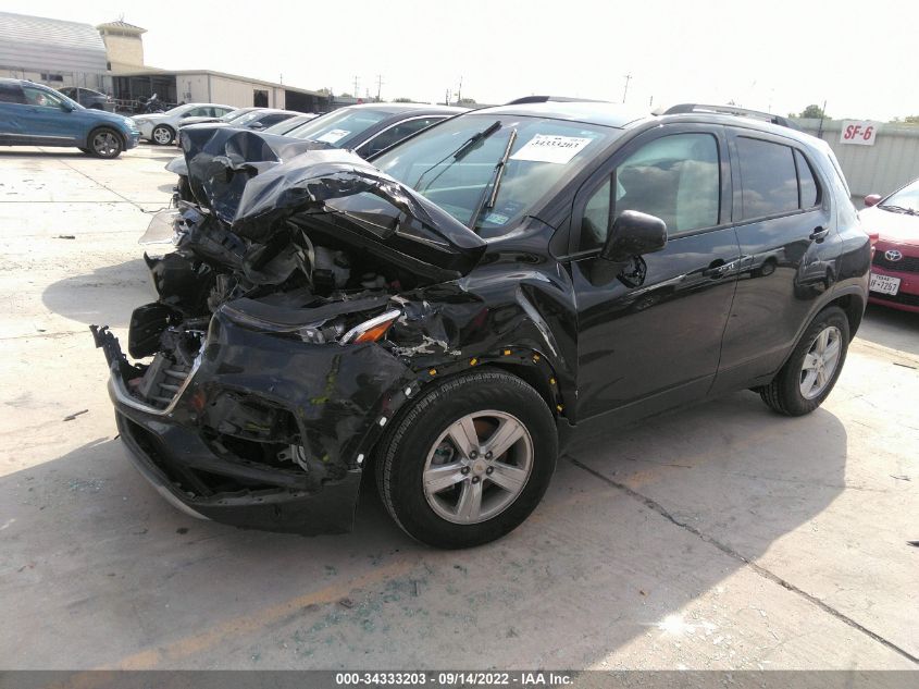 2021 CHEVROLET TRAX LT VIN: KL7CJLSB6MB310820