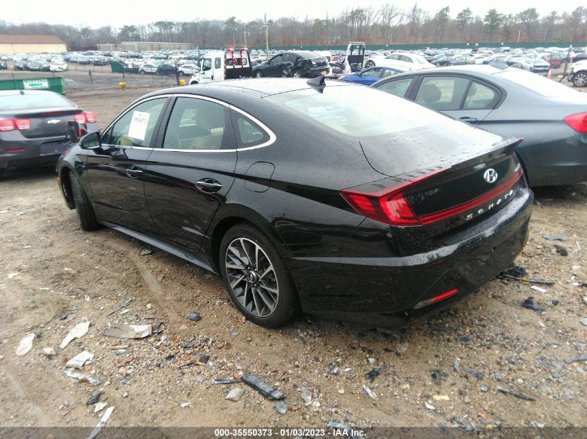 2020 HYUNDAI SONATA LIMITED VIN: 5NPEH4J20LH034906