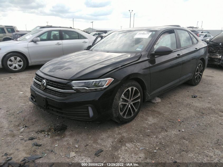 2022 VOLKSWAGEN JETTA SPORT VIN: 3VWBM7BU6NM020048