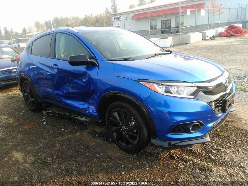 2021 HONDA HR-V SPORT VIN: 3CZRU6H14MM746203