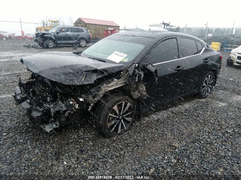2022 NISSAN SENTRA SV VIN: 3N1AB8CV5NY254999