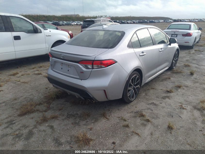 2022 TOYOTA COROLLA SE/SE NIGHTSHADE/APEX SE VIN: JTDS4MCE9NJ082162