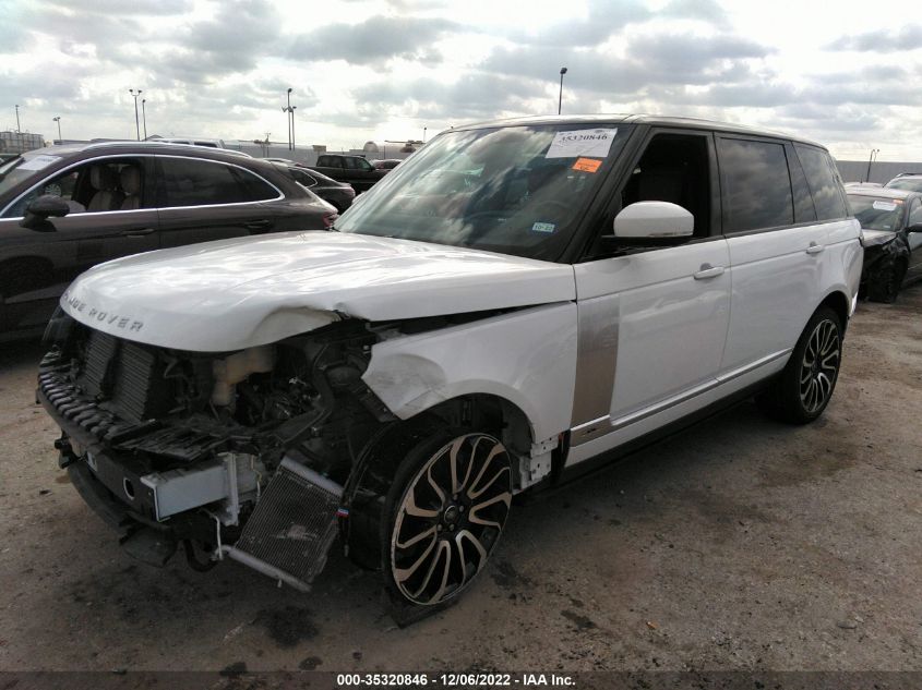 2020 LAND ROVER RANGE ROVER AUTOBIOGRAPHY VIN: SALGV5SE3LA582527