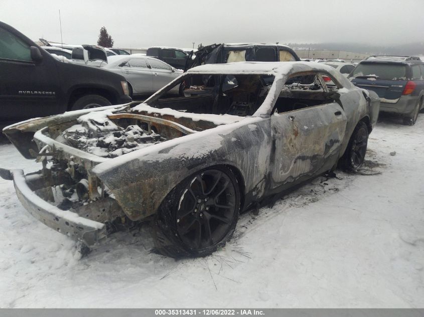 2022 DODGE CHALLENGER R/T SCAT PACK VIN: 2C3CDZFJ1NH175550
