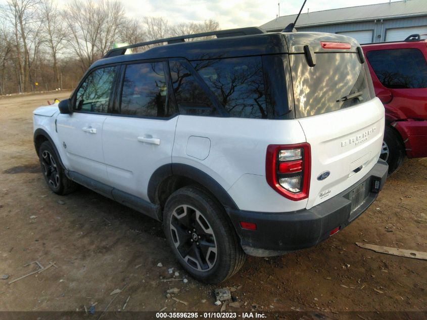 2021 FORD BRONCO SPORT OUTER BANKS VIN: 3FMCR9C60MRA35629