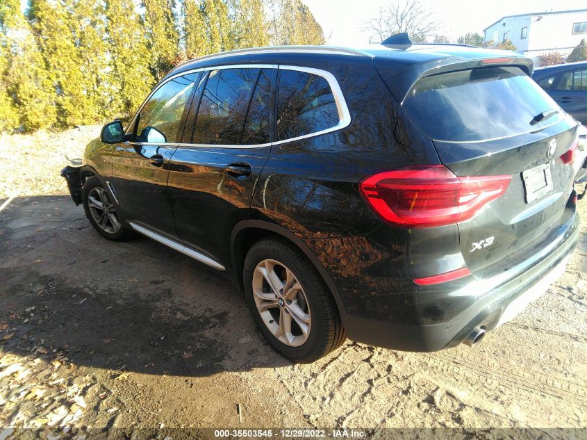 2020 BMW X3 XDRIVE30I VIN: 5UXTY5C01L9B01046