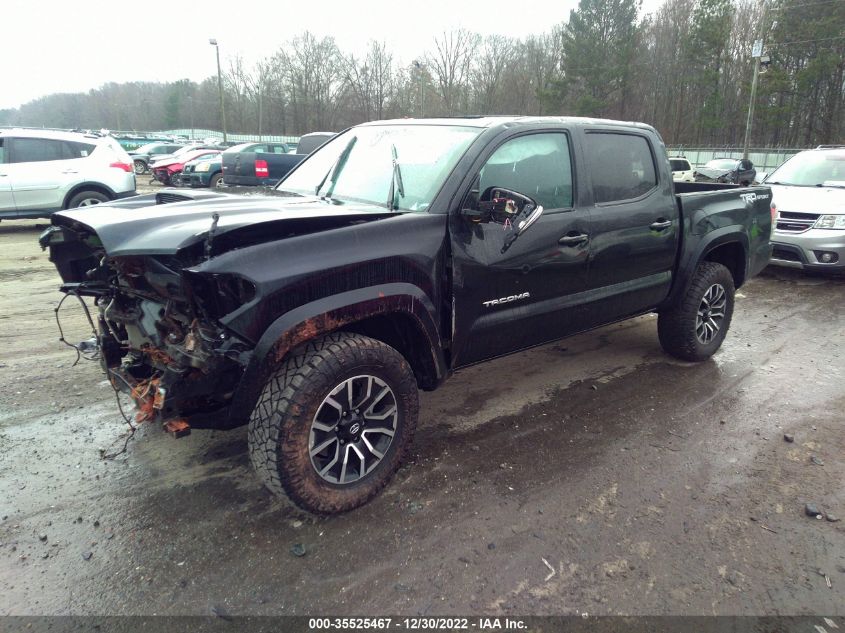 2022 TOYOTA TACOMA 2WD SR5/TRD SPORT VIN: 3TMAZ5CN8NM184364