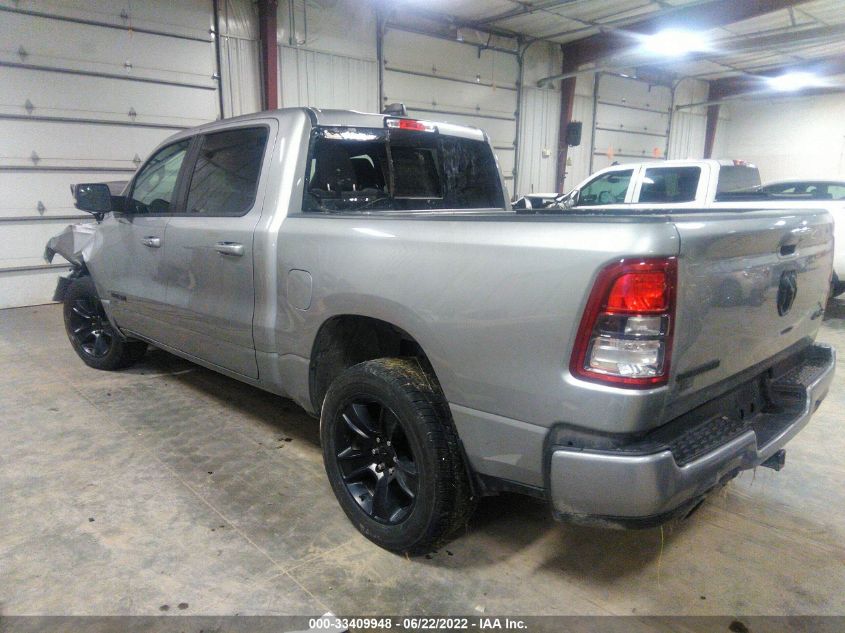 2020 RAM 1500 BIG HORN VIN: 1C6SRFFT9LN347666