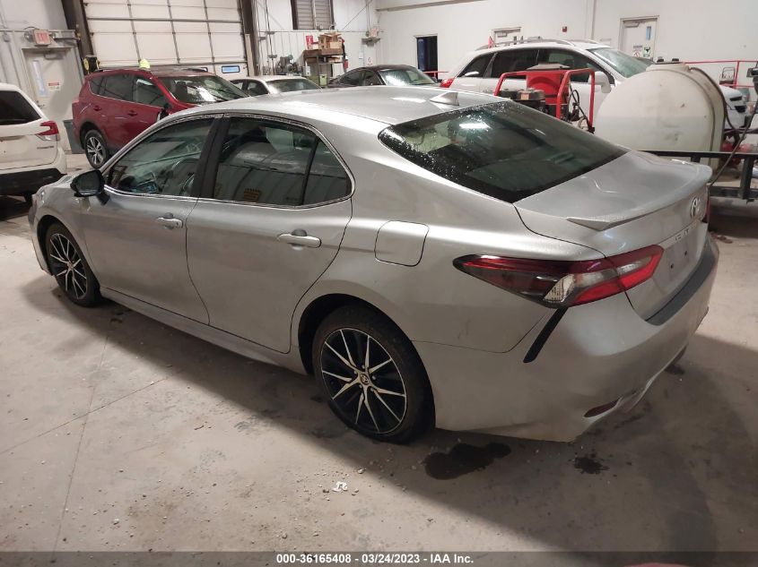 2022 TOYOTA CAMRY SE VIN: 4T1G11AK2NU621639