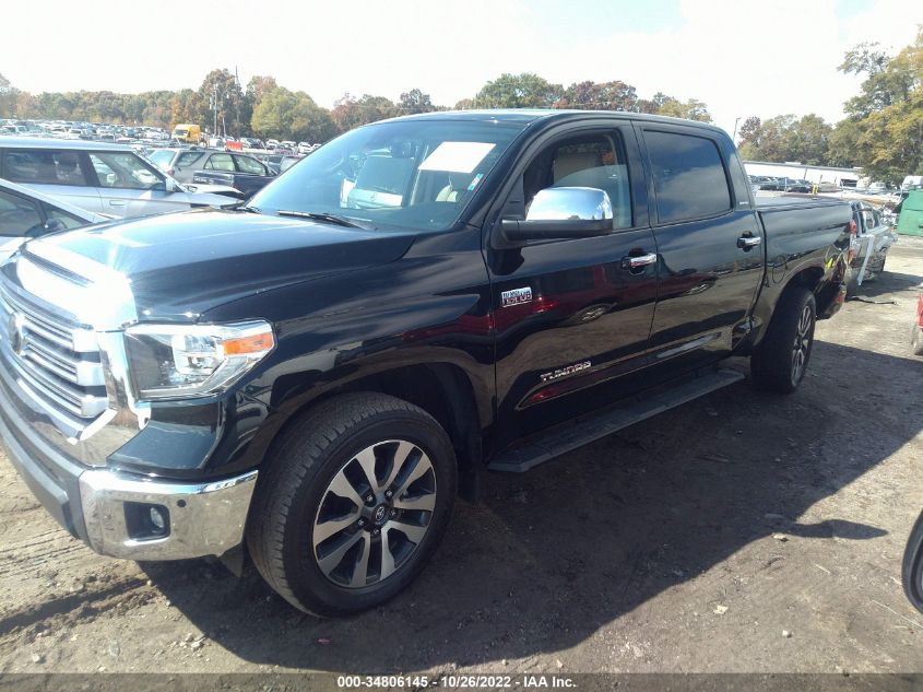 2021 TOYOTA TUNDRA 4WD LIMITED VIN: 5TFHY5F14MX001755