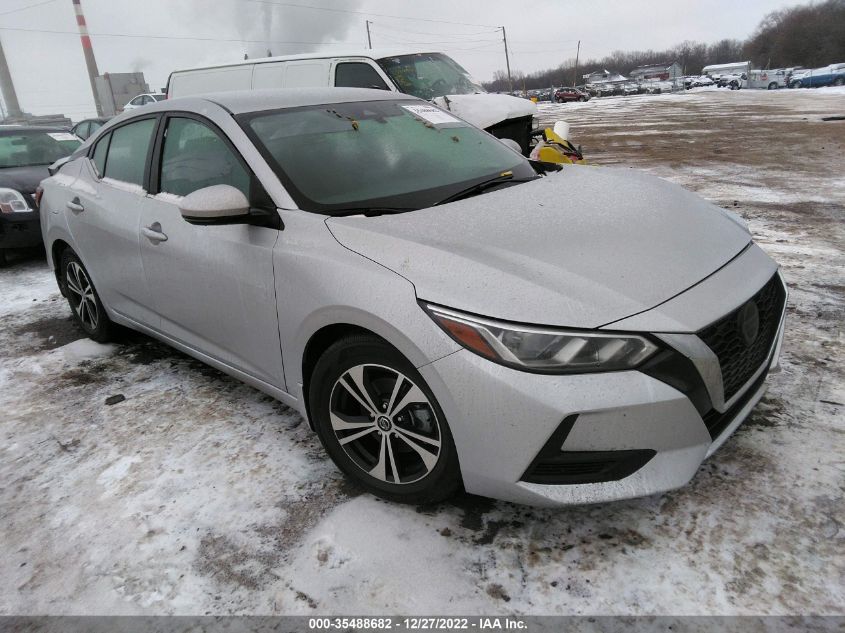 2020 NISSAN SENTRA SV VIN: 3N1AB8CV0LY215914