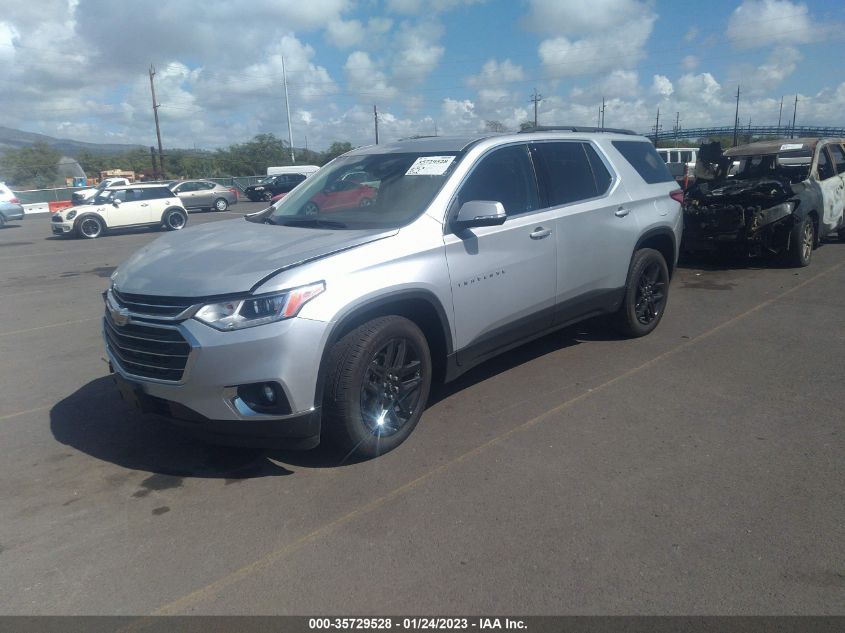 2021 CHEVROLET TRAVERSE LT CLOTH VIN: 1GNERGKW0MJ265496