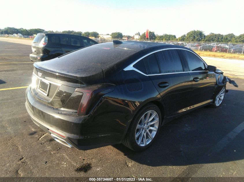 2022 CADILLAC CT5 LUXURY VIN: 1G6DW5RK7N0137223