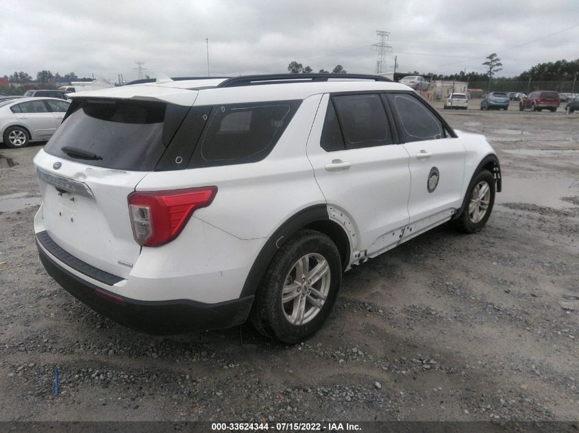 2020 FORD EXPLORER XLT VIN: 1FMSK7DH6LGC06684