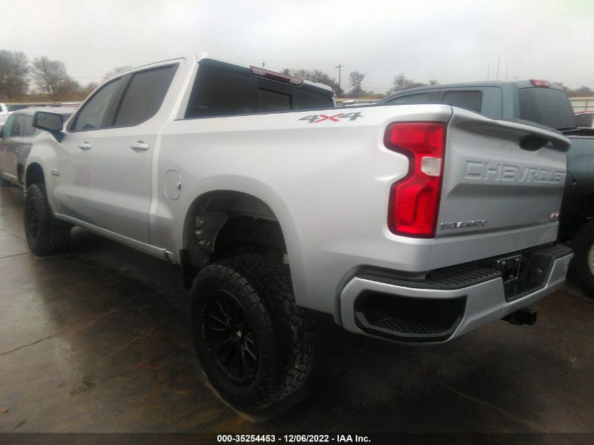 2021 CHEVROLET SILVERADO 1500 RST VIN: 3GCUYEET3MG242714