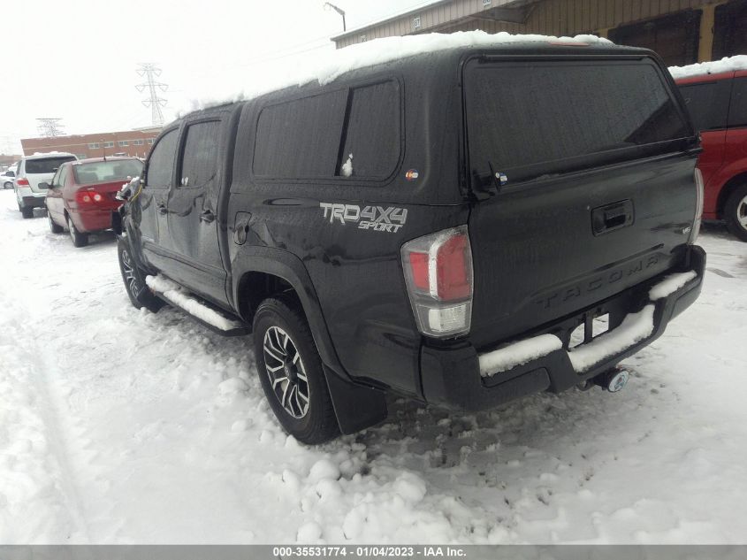 2021 TOYOTA TACOMA 4WD SR/SR5/TRD SPORT VIN: 3TMCZ5AN0MM403098