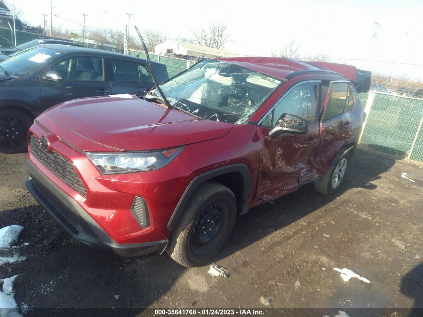2021 TOYOTA RAV4 LE VIN: 2T3H1RFV5MW122975